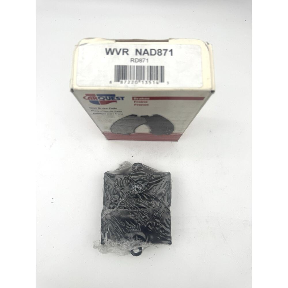 Carquest Wearever NAD871 RD871 Rear Brake Pads Fits Lexus LS430 2001-2006 – New